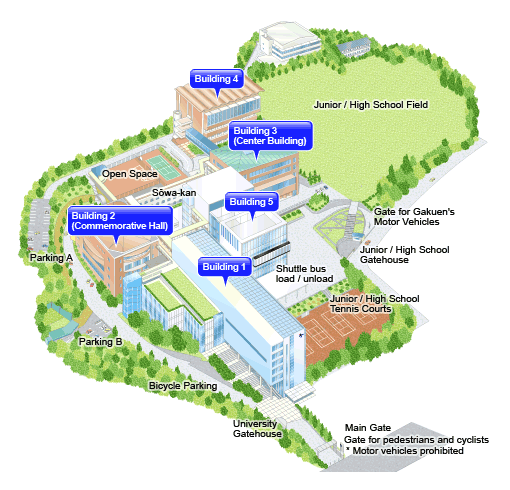 Campus Map (Nagakute)