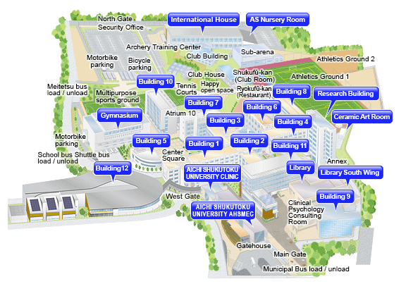 Campus Map (Nagakute)