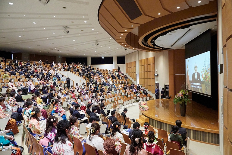 令和3年度学位授与式