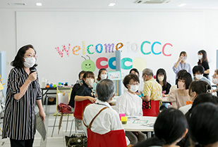 CCC shukutoku cafe「野菜ビンゴ」