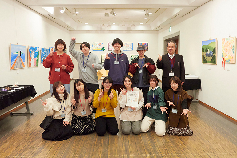 文学部教育学科 山本ゼミ(図画工作)卒業制作展