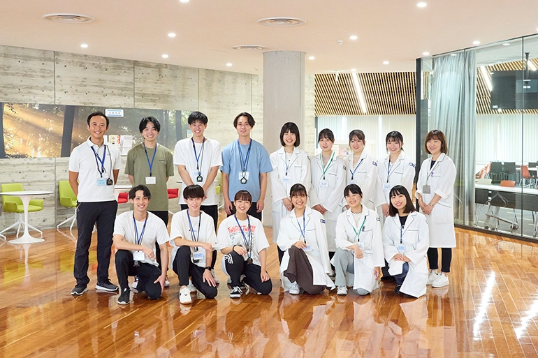 日進市×健康栄養学科榎ゼミ＆スポーツ・健康医科学科平野ゼミ 共同研究プロジェクト「栄養調査と身体計測・運動機能測定会」