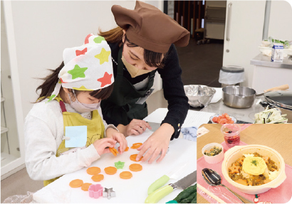 親子食育教室を開催。食や料理の楽しさを伝える