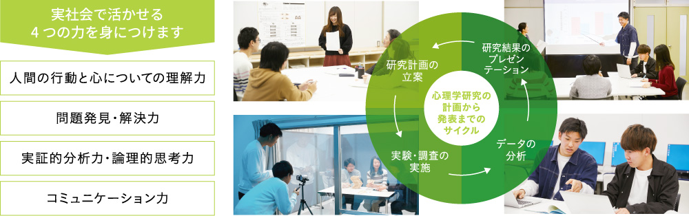 多様な力を養う心理学研究