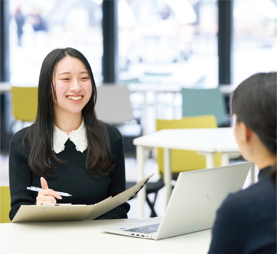 就職決定者の声