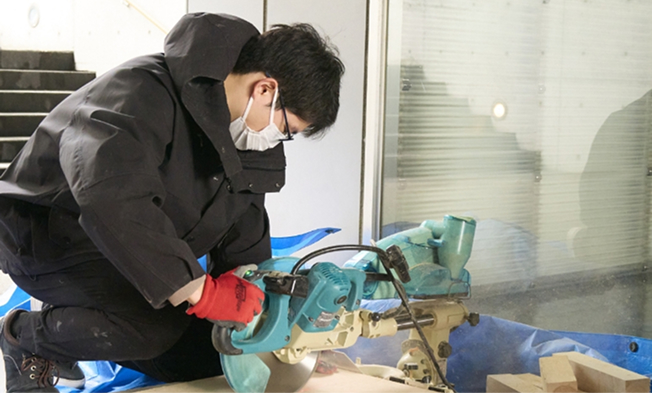 理系、文系にかかわらず、建築、インテリアデザイン、まちづくりを学ぶことができる