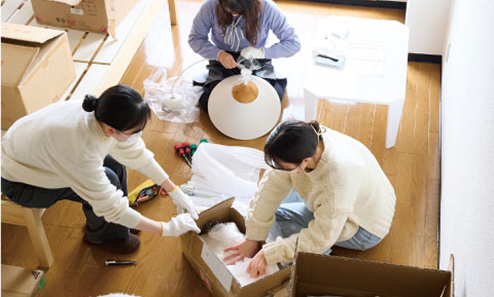 モデルルームのインテリアデザインを提案