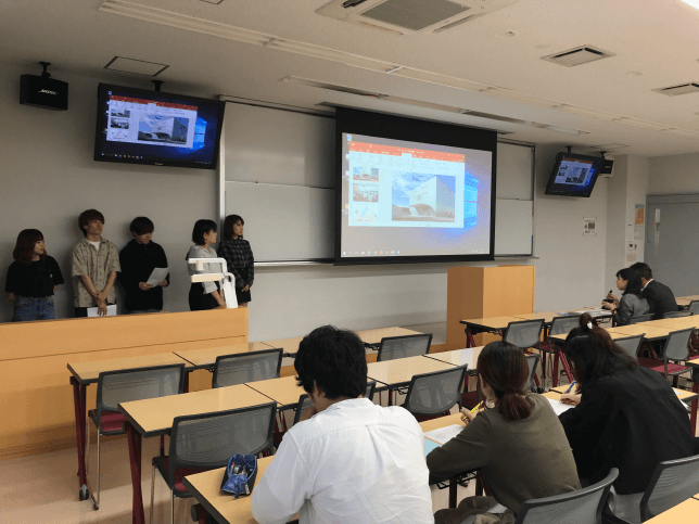 企業の皆様とコラボレーションし、採用活動に使用する動画を制作。インタビューやプレゼンテーションを通じ、情報を発信する力を身につけました。