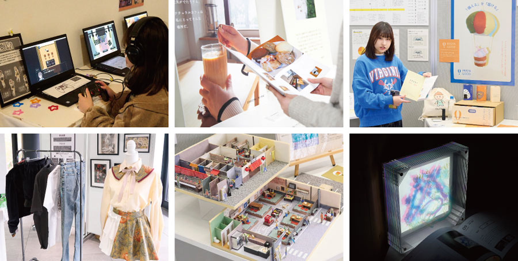 4年間の集大成として論文・作品を制作