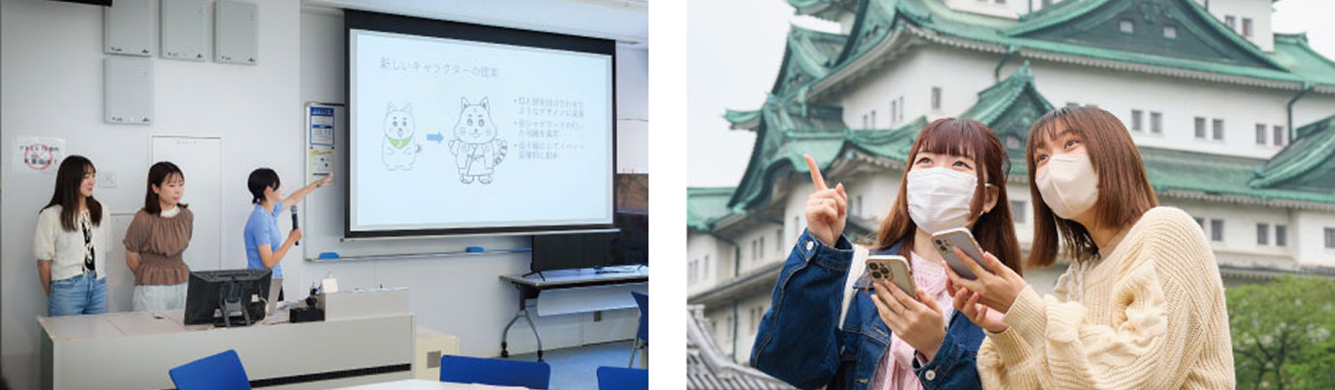 名古屋城のコミュニケーションデザインを提案