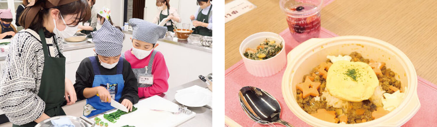 親子食育教室を開催。食や料理の楽しさを伝える