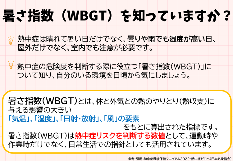 暑さ指数の説明(1)