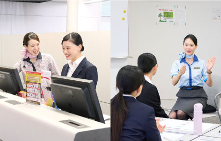 航空会社による特別講座を開講