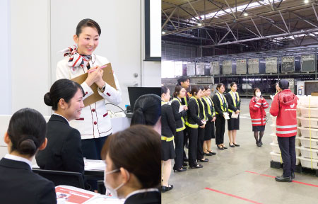 航空会社による特別講座を開講