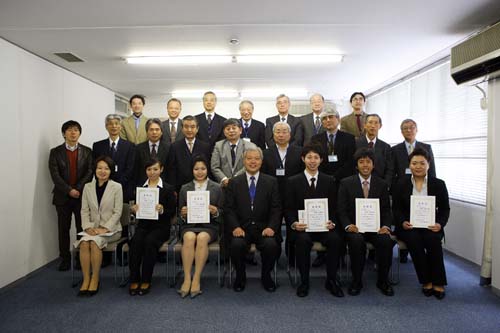 平成19年度　学長表彰式