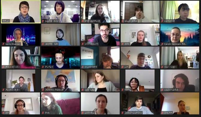 ハンブルク大学　オンライン日本語授業サポーター