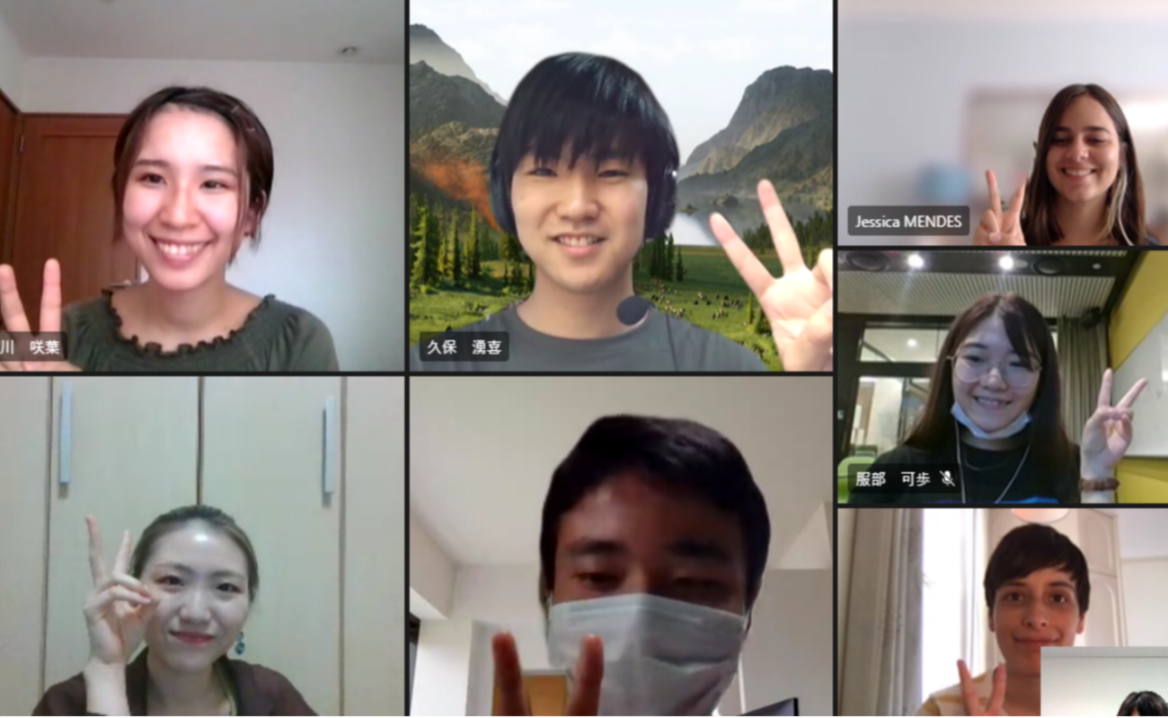 オンライン国際交流会(２０２１年７月）