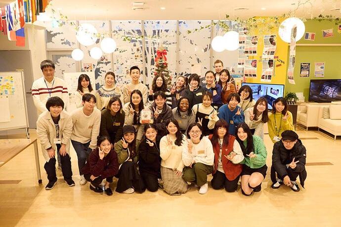 グローバルラウンジ クリスマスパーティー