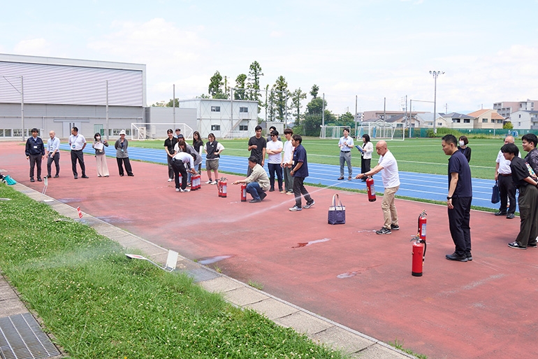 全学一斉 防災訓練