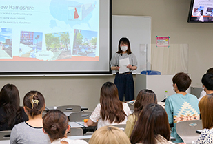 文学部 総合英語学科 長期海外セミナー帰国報告会