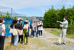 創造表現学部 宮田ゼミ　演習Ⅰb　デザイン提案のための現地活動