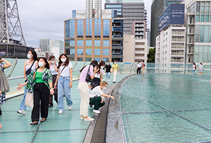 交流文化学会　留学生に名古屋観光案内をしました！