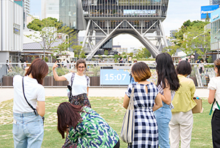 交流文化学会　留学生に名古屋観光案内をしました！