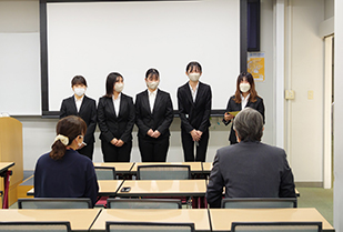 ビジネス学部 大塚ゼミ 産学連携最終報告会  