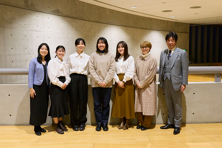 「ぴよりん」を活用した宿儺かぼちゃフードロス対策の産学官協働に関する成果発表会