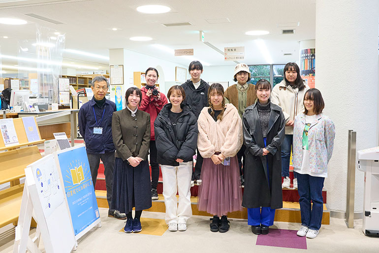 創造表現学部 メディアプロデュース専攻 坂倉ゼミ 学修成果発表展「図書館ではお静かに展2.0」