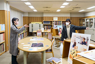 創造表現学部 メディアプロデュース専攻 坂倉ゼミ 学修成果発表展「図書館ではお静かに展2.0」