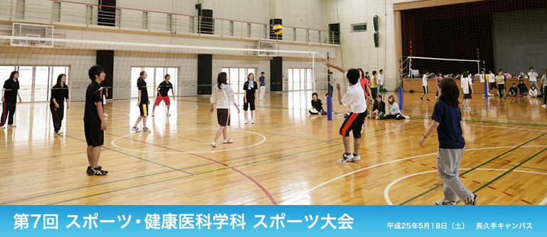 第7回 スポーツ・健康医科学科 スポーツ大会