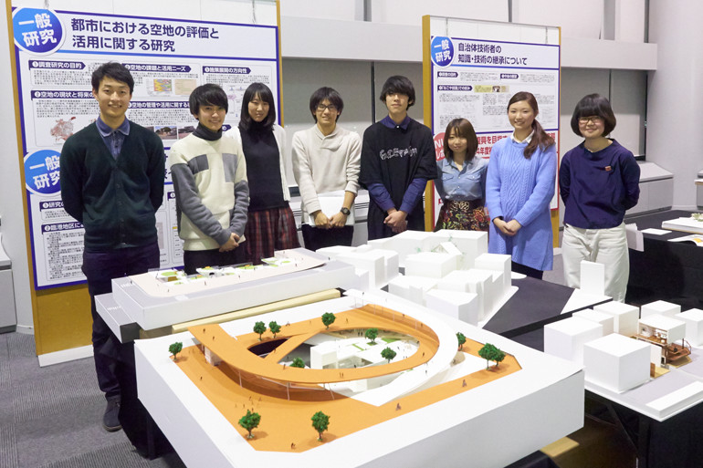 名古屋都市センター 建築系愛知9大学共同企画展 ―次世代に引き継ぐ魅力ある都市― 追究 愛知淑徳大学 活動情報サイト AS LIVE!