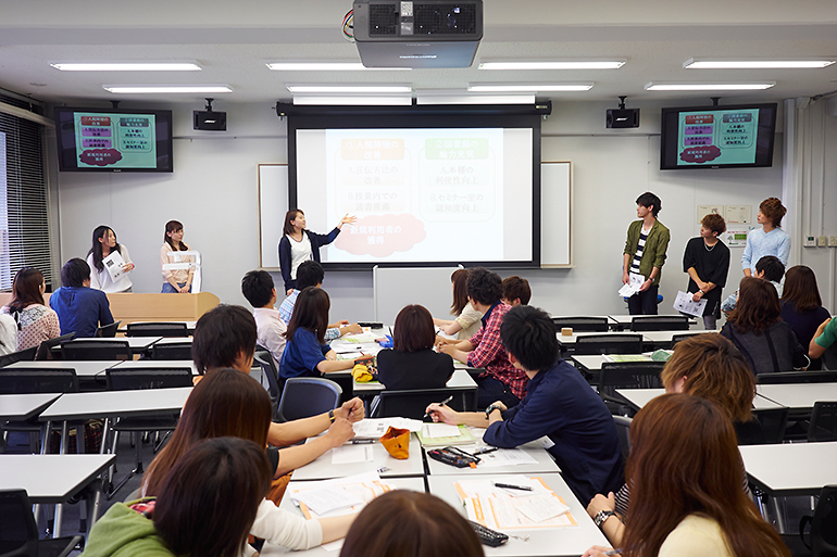 授業風景 企画立案の基礎