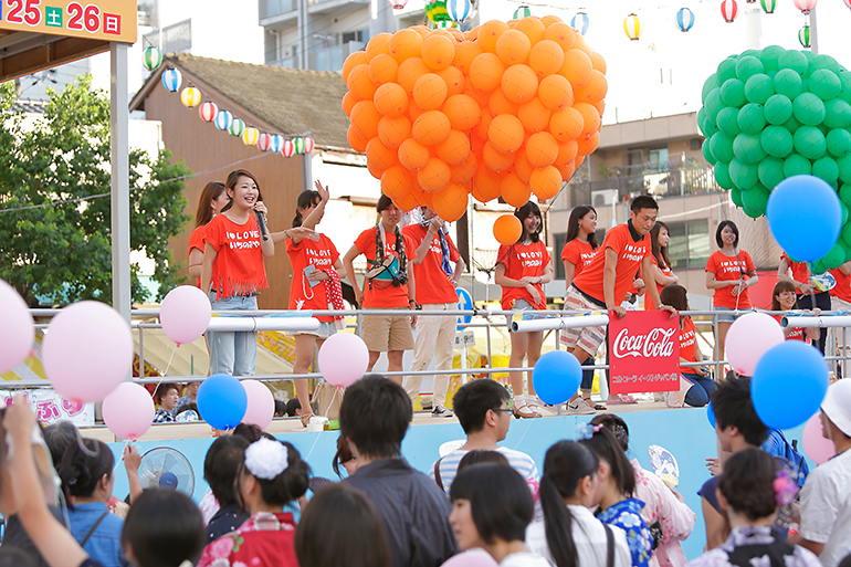 小林ゼミ 一宮七夕まつり「淑徳生と願いをリリース」3rd