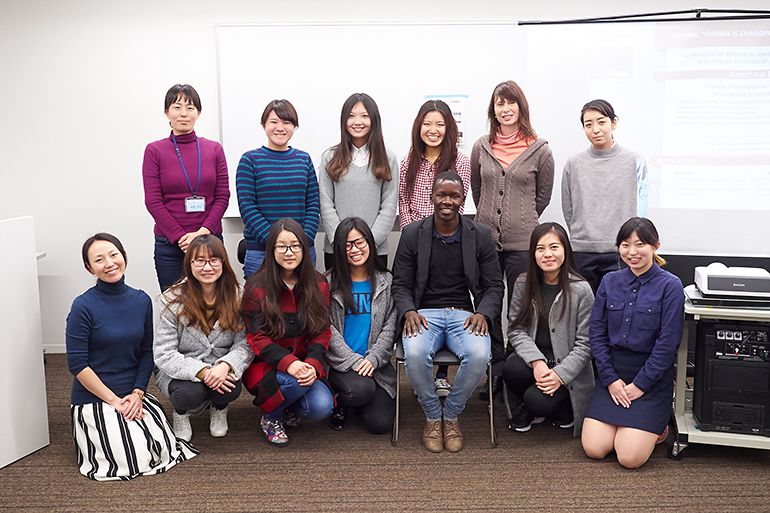 愛知淑徳大学・JICA連携講座 BOOK TALK &ldquo;CHANGE IS CHANGING&rdquo;