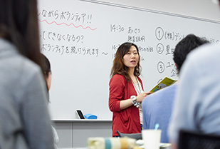 【愛知淑徳大学CCCボランティア講座「君にもできる! 仕事をしながらボランティア☆」】