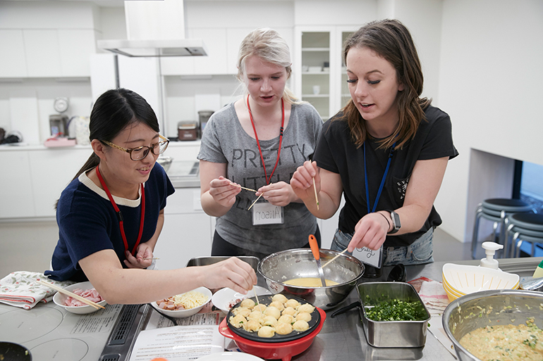 カナダの大学生との交流会