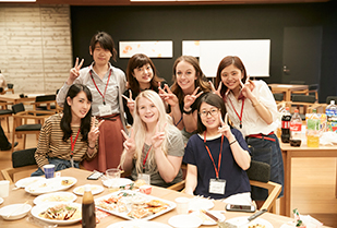 カナダの大学生との交流会