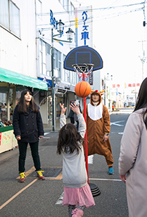 ビジネス学部 大塚ゼミ 笠寺観音商店街「モチモチフェスタ2017」