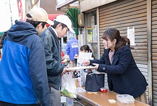 ビジネス学部 大塚ゼミ 笠寺観音商店街「モチモチフェスタ2017」