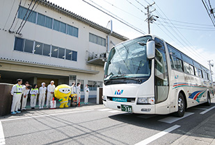 健康医療科学部 健康栄養学科 新入生研修合宿 ポッカサッポロフード＆ビバレッジ株式会社 工場見学