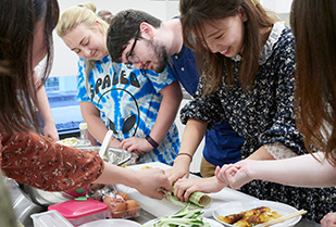 Ferris State University Cooking Party