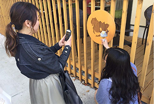 交流文化学科　林ゼミ 産官学連携　名古屋の観光マップ作成プロジェクト完成披露式