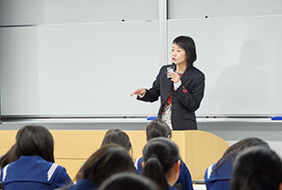 愛知淑徳高校対象 高2集中学習日～大学の授業を体験する～