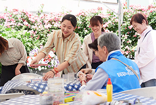 堀川フラワーフェスティバル2019「愛知淑徳DAY」