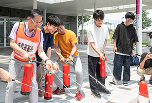 愛知淑徳大学 全学一斉防災訓練