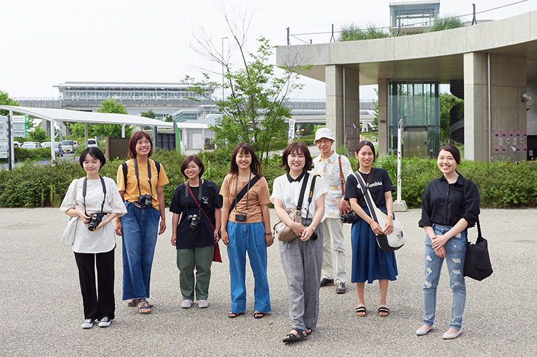 創造表現学部　坂倉ゼミ 「リニモで！ 日帰り写真旅」キャンペーンに協力