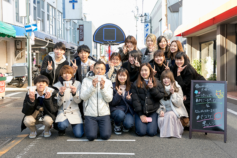 ビジネス学科　大塚ゼミ　笠寺観音商店街「モチモチ・フェスタ2019」