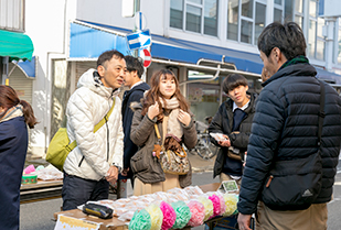 ビジネス学科　大塚ゼミ　笠寺観音商店街「モチモチ・フェスタ2019」